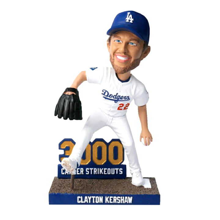楽天市場】MLB クレイトン・カーショー ドジャース ボブルヘッド 