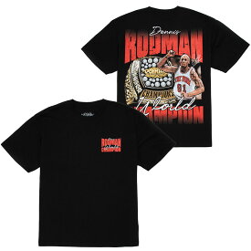 NBA デニス・ロッドマン Tシャツ 【現地買付】Champ Ring T-Shirt ロッドマンアパレル Rodman Apparel ブラック