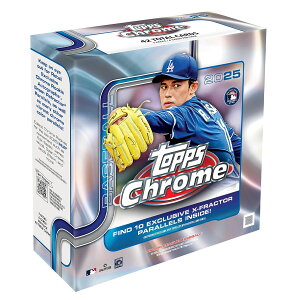 MLB XؘN hW[X g[fBOJ[h{bNX yXؘNJo[z2025 Topps Chrome Baseball Mega Box Topps