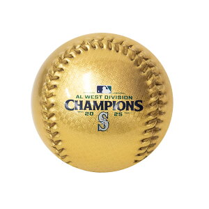 MLB �}���i�[�Y �{�[�� �y�������i�zAL West Division Champions 2025 Baseball With UV Protection Display Case Rawlings �S�[���h 2512mbl