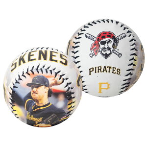 MLB �|�[���E�X�L�[���Y Pittuburgh Pirates �{�[�� �y�������i�zPhoto Baseball With UV Protection Display Case Rawlings 2512mbl