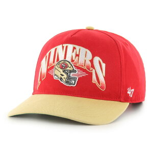 NFL 49ers �L���b�v ���n���t�i ATKIN Hitch Snapback Hat 47Brand �X�J�[���b�g �S�[���h