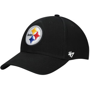 NFL �X�e�B�[���[�Y �L���b�v ���n���t�i Legend MVP Strapback Hat 47Brand �u���b�N