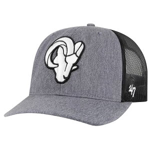 NFL �����Y �L���b�v ���n���t�i Carbon Trucker Adjustable Hat 47Brand �`���R�[��