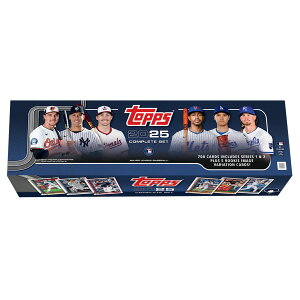 MLB �g���[�f�B���O�J�[�h 2025 Topps Baseball Complete Set Hobby Box Topps �u���[