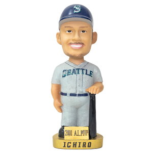 MLB �C�`���[ �}���i�[�Y �{�u���w�b�h �y����z�z�z Collectible Ichiro 2001 AL MVP BobbleHead �t�B�M���A SGA