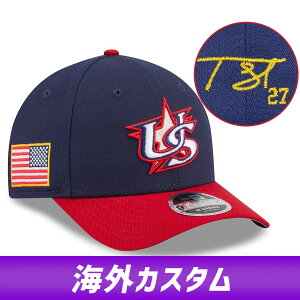WBC �^���b�N�E�X�N�[�o�� USA �A�����J �L���b�v �y�C�O�J�X�^���z2026 ���[���h�x�[�X�{�[���N���V�b�N 9FORTY M-Crown �T�C���h�J �j���[�G��/New Era