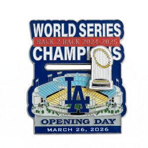 MLB �h�W���[�X �s���Y �s���o�b�W �y�X�^�W�A������z�I�[�v�j���O�f�[ Opening Day 2026 Lapel Pin 2024-2025 ���[���h�V���[�Y�D�� �A�e PSG