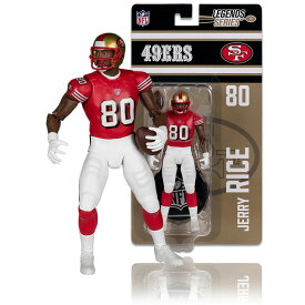 NFL ジェリー・ライス 49ers フィギュア 6 Inch Articulated Figures Wv1 可動式 マクファーレン McFarlane