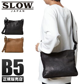 【5H限定豪華プレゼント｜6/7 19時～】特典付き｜SLOW スロウ バッグ ショルダーバッグ サコッシュ メンズ レディース レザー 本革 斜めがけ フィノ fino 49s165h