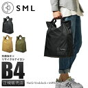 【追加最大+43倍｜8/10限定】【メール便選択で送料無料】SML エコバッグ トート 折りたたみ マチ広 大容量 大きめ コンビニサイズ ブランド エスエムエル k901135l