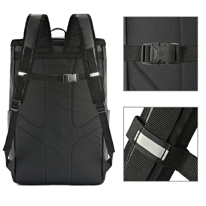 楽天市場 5h限定豪華プレゼント 7 6 19時 特典付き 22年 新作 アディダス Adidas リュック リュックサック 30l スクエア ボックス型 通学 男子 女子 高校生 中学生 大容量 防水 メンズ レディース スポーツブランド カバンのセレクション