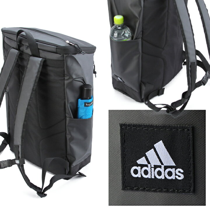 楽天市場 楽天カード34倍 最大 11 5限定 在庫限り 特典付き 22年 限定品 アディダス Adidas リュック リュックサック 30l スクエア ボックス型 通学 男子 女子 高校生 中学生 大容量 防水 メンズ レディース スポーツブランド アウトレット カバンの