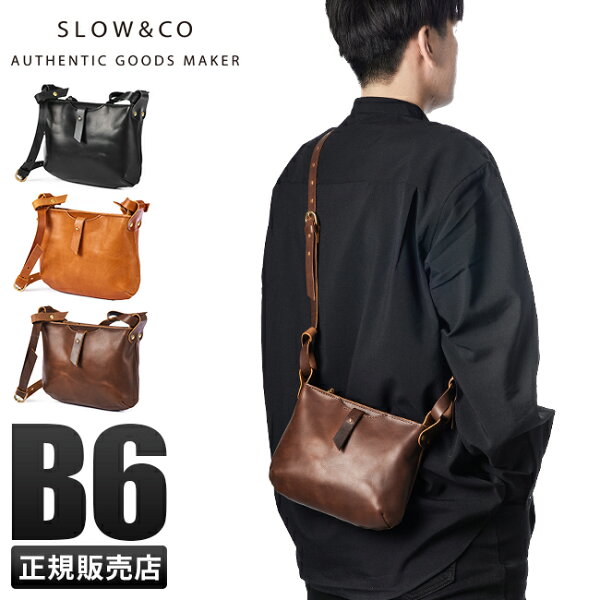 【5H限定豪華プレゼント 9/6 19時～】特典付き SLOW スロウ ハービー ショルダーバッグ 本革 小さめ 日本製 メンズ レディース HERBIE 49s298k
