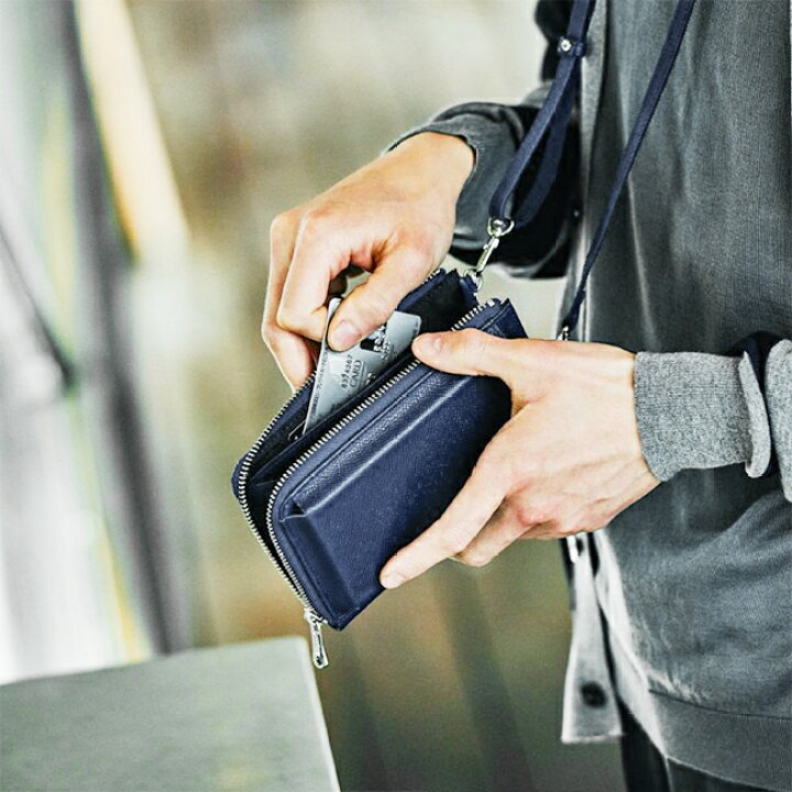 楽天市場】【最大26倍】ゾンネ スマホショルダー ショルダーウォレット 