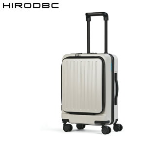 【5H限定豪華プレゼント|10/26 19時〜】特典付き|スーツケース 機内持ち込み 38L Sサイズ SS フロントオープン 軽量 静音 DBCラゲージ HIRODBC ADIM-FO キャリーケース