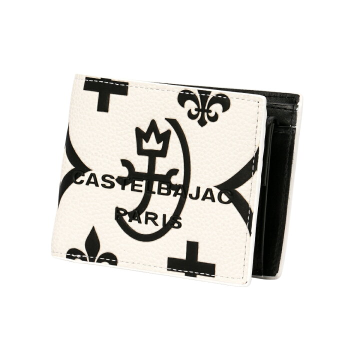 カステルバジャック クレア 2つ折り財布 068631 クロ 
