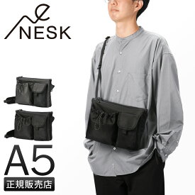 【最大57倍 7/20限定】ネスク ショルダーバッグ メンズ レディース ペットボトル 斜めがけ A5 NESK NS-008 tppr