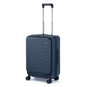 【最大50倍|10/25限定】エッジリンク スーツケース Mサイズ 52L 軽量 中型 フロントオープン ストッパー 4輪 双輪 キャリーケース クルーズボックス EDGELINK CRUZBOX 05802