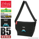 【最大47倍｜12/15限定】数量限定 マンハッタンポーテージ セサミストリート ショルダーバッグ メッセンジャーバッグ メンズ レディース ブランド 斜めがけバッグ Manhattan Portage SESAME STREET MP1605JRBPDMGNTSST