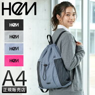【最大35倍 4/18限定】特典付き HeM ヘム ナップサック リュック 女子 女子高生 女子高校生 女の子 高校…