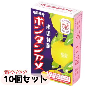 セイカ食品 ボンタンアメ 10粒 10箱セット 平六餅 パイナップルアメ 駄菓子 オブラート レトロ 【送料無料】