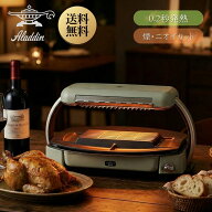 アラジン グラファイトグリラー CAG-G13B アラジングリーン 焼肉 無煙 ロースター 減煙 ホットプレート …