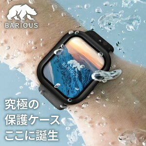 Apple Watch Jo[ P[X BARIOUS BARIGUARD3 for Apple Watch 40mm 41mm 42mm 44mm 45mm 46mm 49mm h n[h KX AbvEHb` Series11 Ultra3 SE3 }bg ubN zCg NA xAAX oK[h