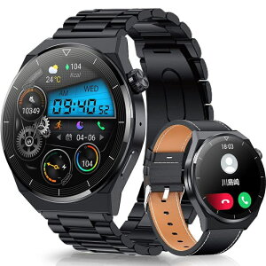 �X�}�[�g�E�H�b�` �ی^ smartwatch 1.36�C���` �T�t�@�C�A�K���X�f�B�X�v���C Bluetooth5.2 20��މ^�����[�h IP68�h�� �����A�V�X�^���g ���M?���b�Z�[�W�ʒm