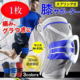 膝サポーター スポーツ 高齢者 ひざ 薄手 1枚 ロング バレー 固定 痛み 関節痛 保護 通気性 滑り止め バスケ 大きいサイズ 膝当て 軽減 予防 保護 ニーサポーター