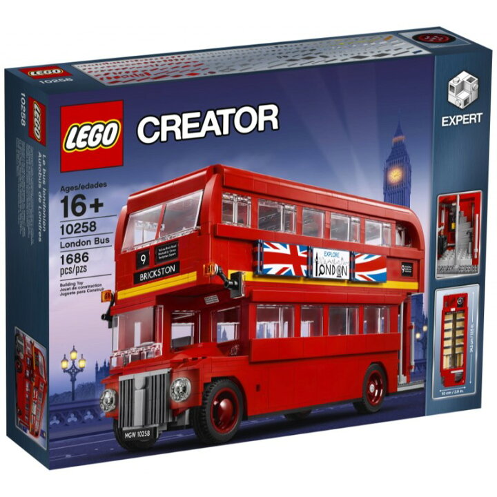 楽天市場】レゴ (LEGO) クリエイター エキスパート ロンドンバス 10258 