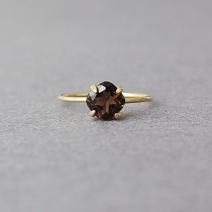 楽天市場】スモーキークォーツ スクエアファセットカット 約6mm 