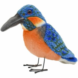 HANSA正規品 　カワセミ 12　7245【送料無料】（とり、トリ、鳥、人形、置物、オブジェ、ぬいぐるみ、キャラクターグッズ）