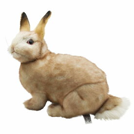 HANSA 　ウサギ　クリーム35　7797【送料無料】（うさぎ、ウサギ、人形、置物、オブジェ、ぬいぐるみ、キャラクターグッズ）