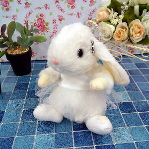 【スターチャイルド 正規品】ぬいぐるみ ロップイヤー・バレリーナ ホワイト1760【送料無料】(ウサギ、うさぎ、兎、人形、玩具、おもちゃ、ぬいぐるみ、キャラクターグッズ、プレゼ