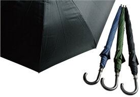 ビックサイズ75cm紳士傘ポンジー無地（3298） （紳士傘、雨傘、アンブレラ、長傘）