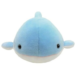 【PLUSmm】リトルマリンもちもちぬいぐるみ/ジンベエザメ(7312) (クッション、ぬいぐるみ、キャラクターグッズ、プレゼントに最適)