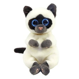 【Ty】Beanie Babies ミソ (M)　ぬいぐるみ/ネコ/シャムネコ/動物（40548） 【送料無料】（ねこ、猫、ネコ、人形、玩具、おもちゃ、ぬいぐるみ、キャラクターグッズ、プレゼントに最適）