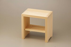 ひのき箱型風呂椅子（大）（58662）日本製【送料無料】 （風呂椅子、イス、バスチェアー、シャワーベンチ）