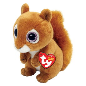 【Ty】Beanie Babies スクワイア (M)　ぬいぐるみ/リス/動物　（40196） 【送料無料】（リス、人形、玩具、おもちゃ、ぬいぐるみ、キャラクターグッズ、プレゼントに最適）
