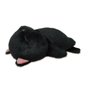 ぼうねこ　寝姿棒状の癒しネコ ≪くろぼう　黒猫 1個 ≫【送料無料】（ネコ、ねこ、猫、キャット、人形、玩具、おもちゃ、ぬいぐるみ、キャラクターグッズ、プレゼントに最適）