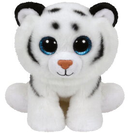 【PLUS】【Ty】Beanie Babies ツンドラ (M)　ぬいぐるみ/動物/トラ/ホワイトタイガー （42106）【送料無料】（トラ、人形、置物、オブジェ、ぬいぐるみ、キャラクターグッズ）