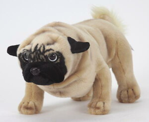 HANSA正規品 パグ 2630【送料無料】(イヌ、いぬ、犬、ドッグ、人形、置物、オブジェ、ぬいぐるみ、キャラクターグッズ)