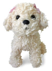 プレミアムパピー　トイプードル　ホワイト（53002） 【送料無料】（犬、いぬ、イヌ、人形、玩具、おもちゃ、ぬいぐるみ、キャラクターグッズ、プレゼントに最適）