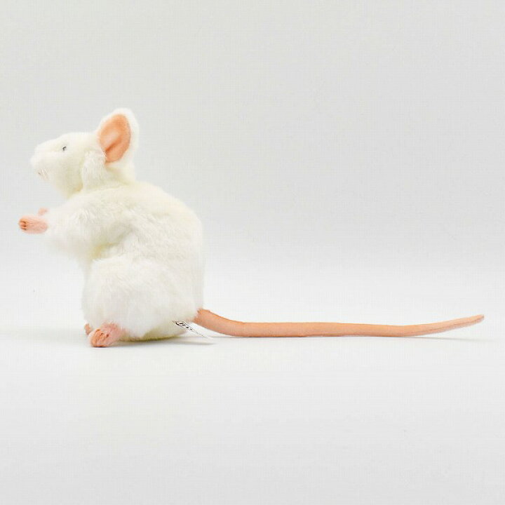 楽天市場 Hansa 白ネズミ 5323 送料無料 ねずみ 人形 置物 オブジェ ぬいぐるみ キャラクターグッズ 楽天ランキング受賞 ぬいぐるみ ねずみ7位 19 8 1デイリー セレクトプラス