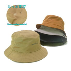 撥水ロゴ×サイドタグバケットハット　ヤング帽子 （CNT10534） 【送料無料】（ファッション、帽子、ハット、ファッション小物）