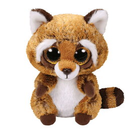 【PLUSmm】【Ty】BeanieBoos ラスティー(M)　ぬいぐるみ/あらいぐま/動物（36941）【送料無料】（アライグマ、ぬいぐるみ、人形、玩具、おもちゃ、キャラクターグッズ、プレゼントに最適）