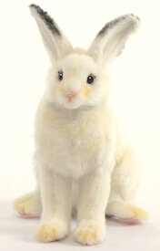 HANSA 白ウサギ 5842 【送料無料】（ウサギ、うさぎ、ラビット、人形、置物、オブジェ、ぬいぐるみ、キャラクターグッズ）