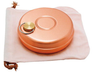 【純銅】ミニ湯たんぽ 袋付(s-9397) 【送料無料】 (湯たんぽ、安眠グッズ、暖房器具、ゆたんぽ)(楽天ランキング受賞・湯たんぽランキング 3位、2018/8/23集計日、8/24更新日、デイリー)