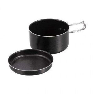 CAPTAIN STAG キャプテンスタッグ アルミ製マウントクッカー12cm UH-4108 【送料無料】(キッチン用品、調理器具、鍋、ケトル、キャンプ用品、アウトドア)